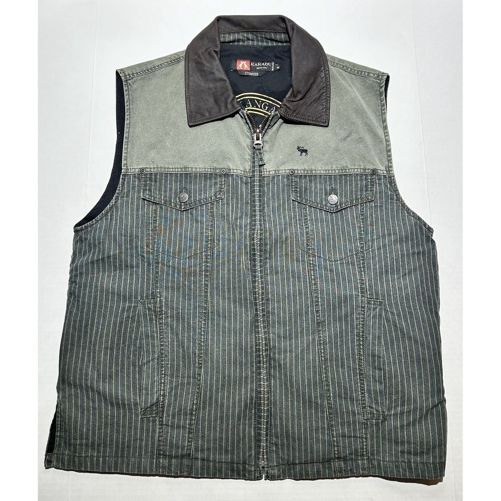 Kakadu Concealed Carry Kelly 12 Vest Size Medium Casual Australia Pockets EUC